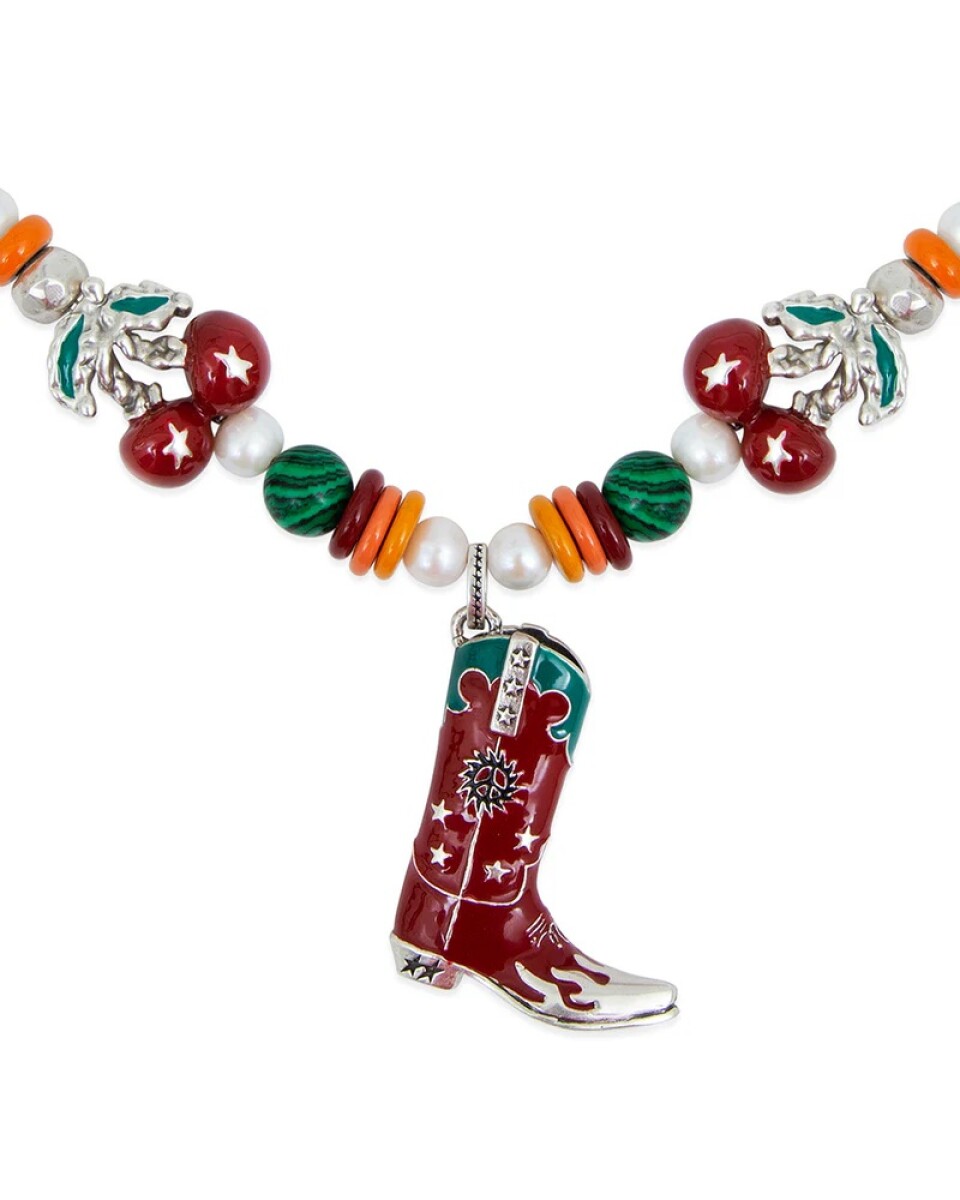 Summer Boot Necklace 