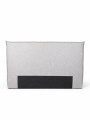 Respaldo De Cama, Miranda King Gris Melange