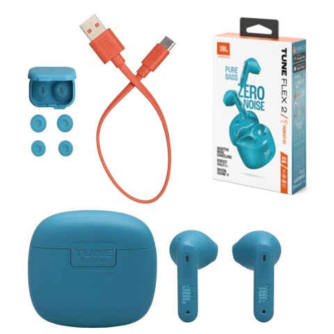 Auricular Jbl Tune Flex Lex 2 Turquesa