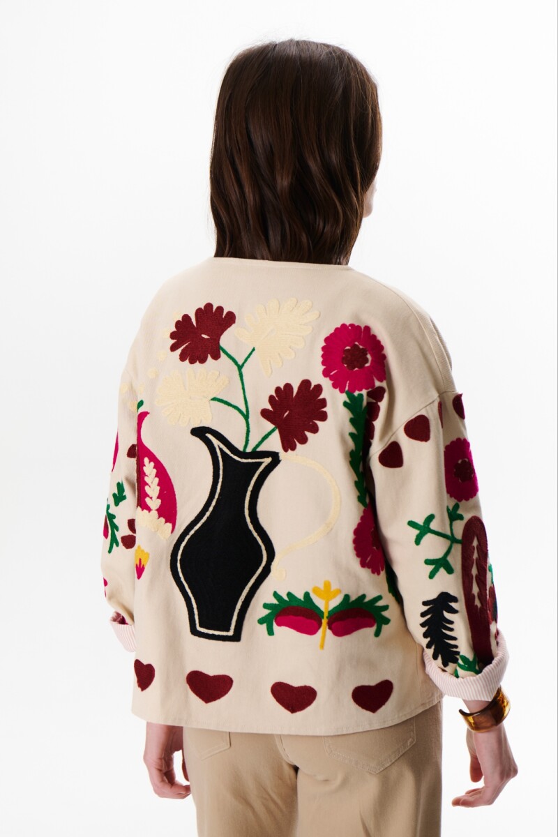 CHAQUETA ANFORA CRUDA