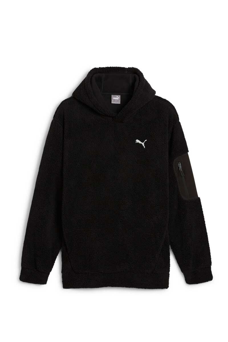 CANGURO PUMA OPEN ROAD WINTERIZED HOODIE Negro