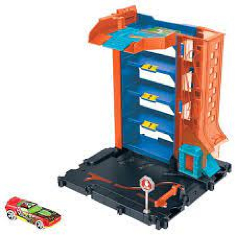 Hot Wheels City - Parking para coches, pistas para coches de juguete Hot Wheels City - Parking para coches, pistas para coches de juguete