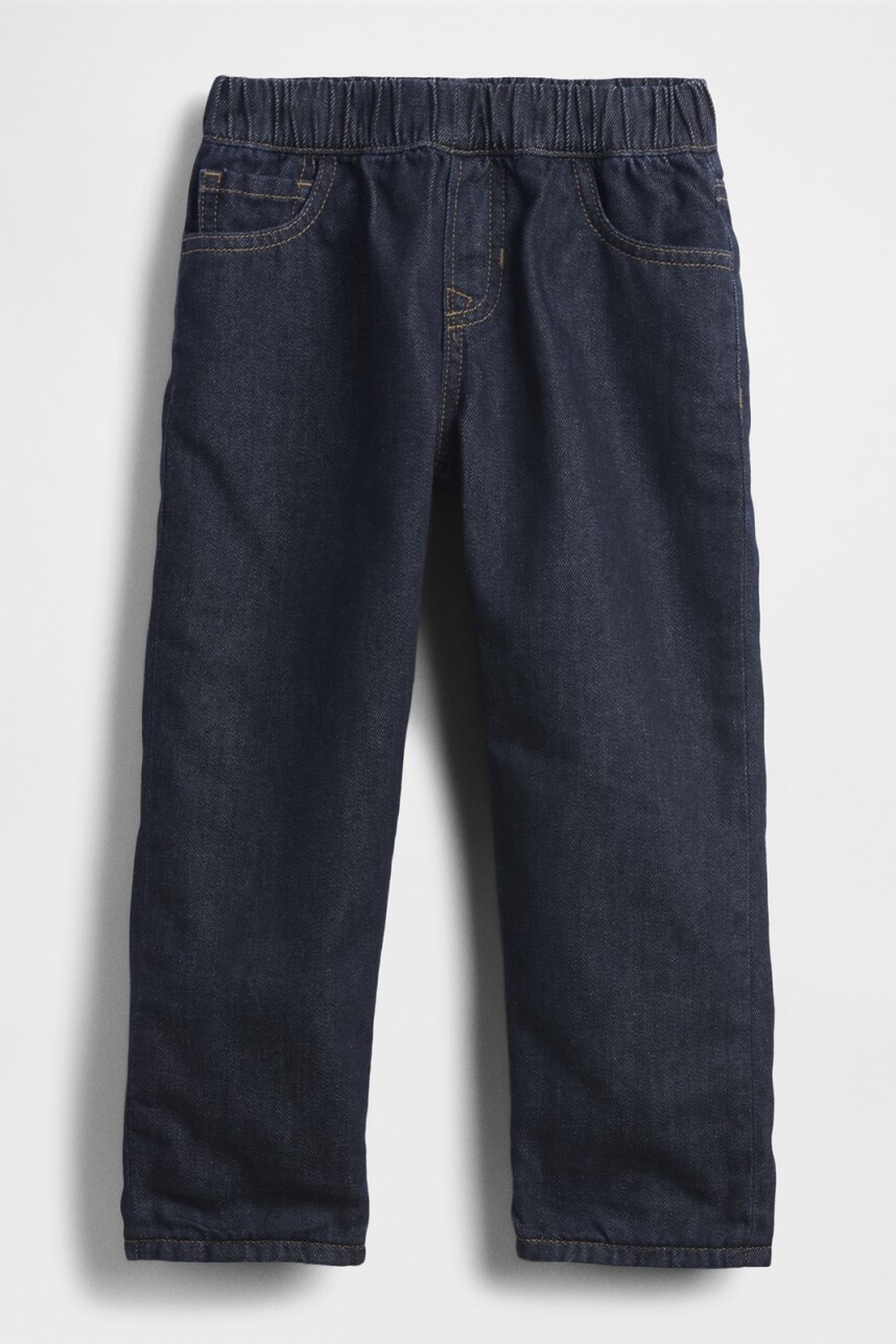 Jean Baggy Forrado Toddler Niño Dark Wash