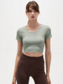 Remera Kodah Verde Grisaceo