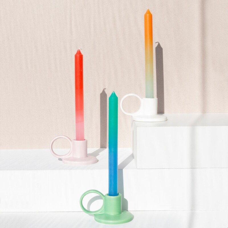 Set x2 velas largas Atardecer