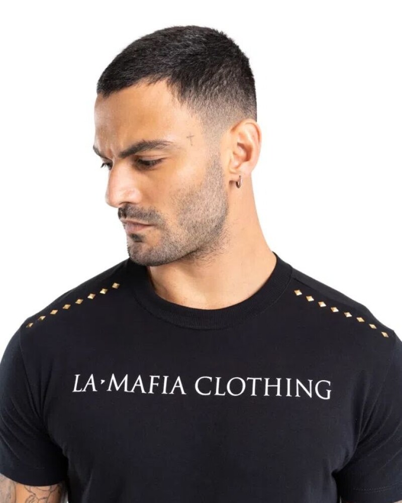 Camiseta De Color Negro By La Mafia U