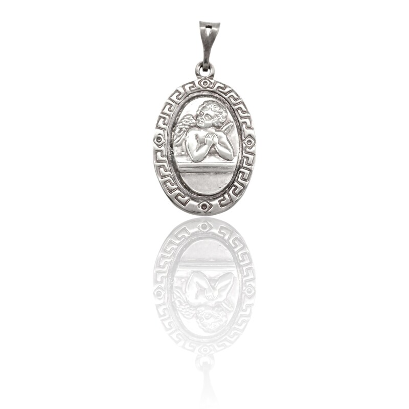 Dije Angel de la Guarda-Plata 925-CP3007 Sinpiedra