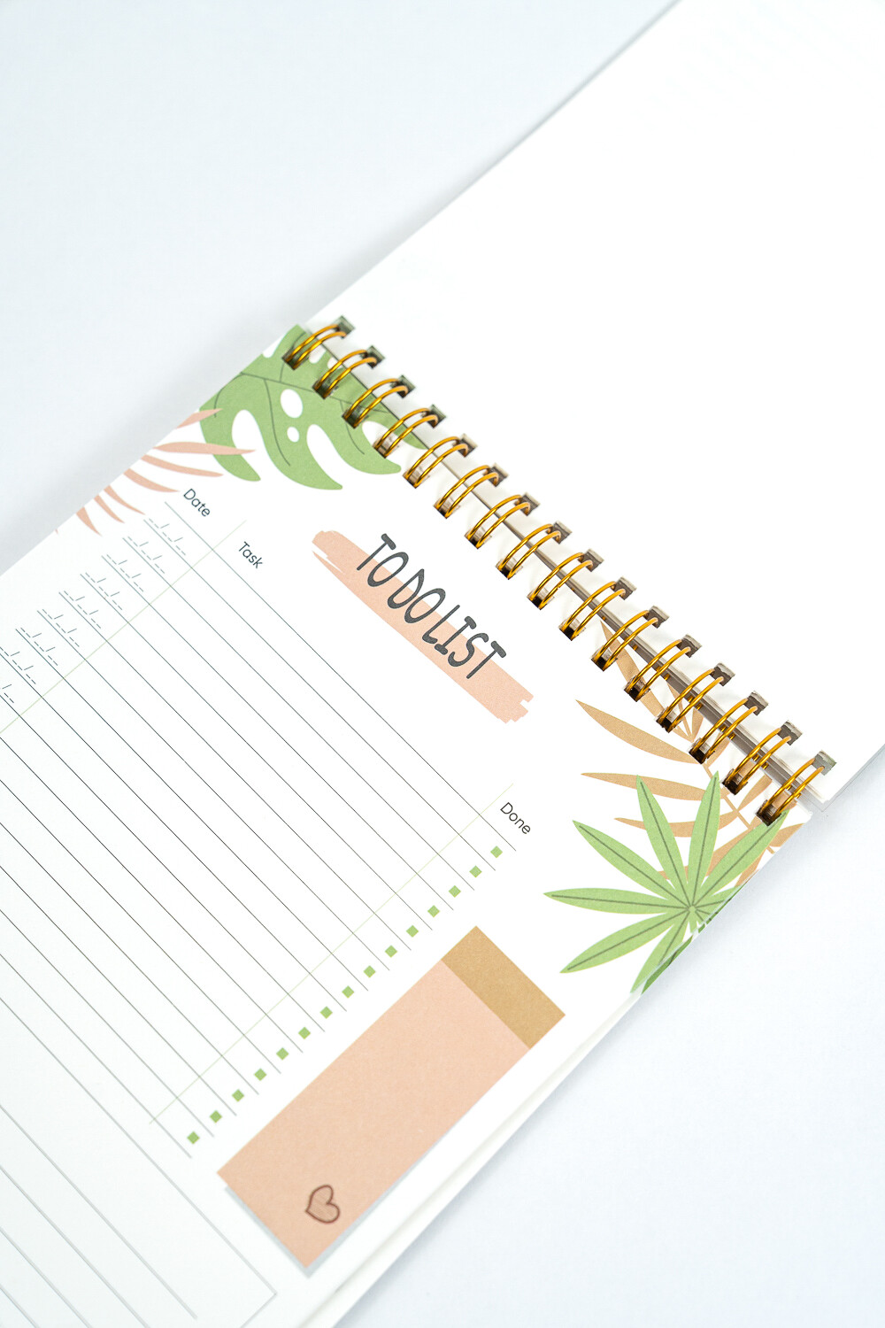 Planner A5, 50 Hojas Color Unico