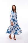 VESTIDO MELANIA ESTAMPADO CRUDO