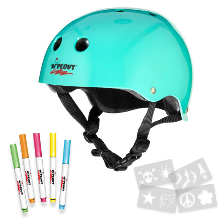 Casco de Niño Wipeout Teal Blue Youth 5+ Casco de Niño Wipeout Teal Blue Youth 5+