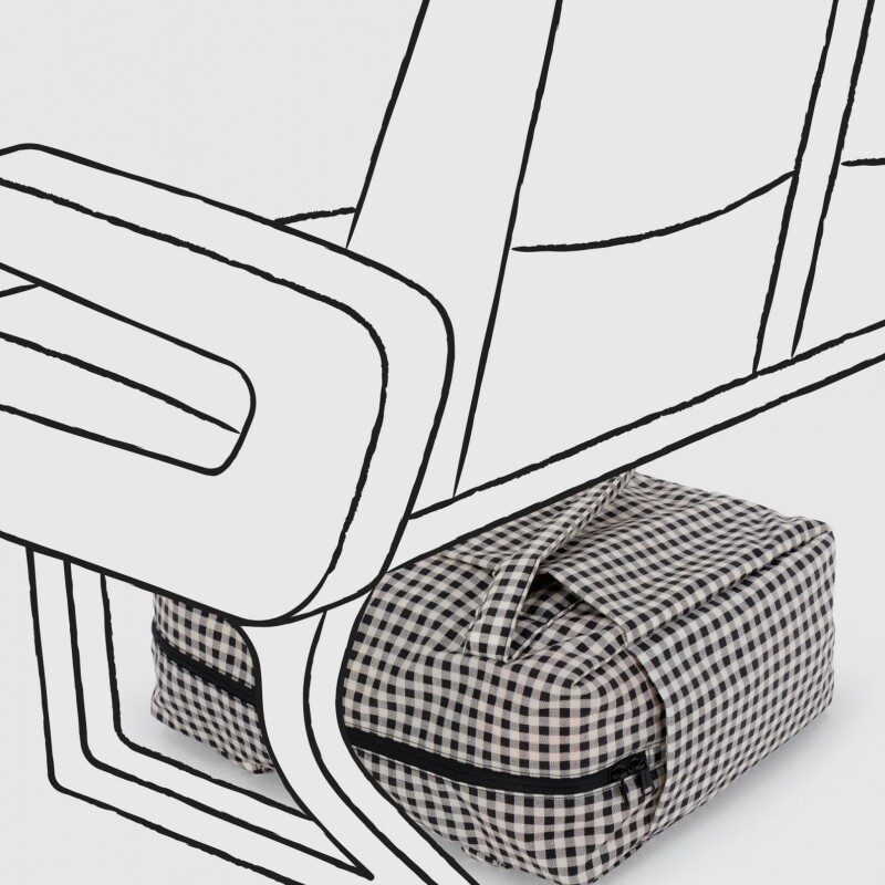 Bolso de mano para Carry On Blanco y Negro