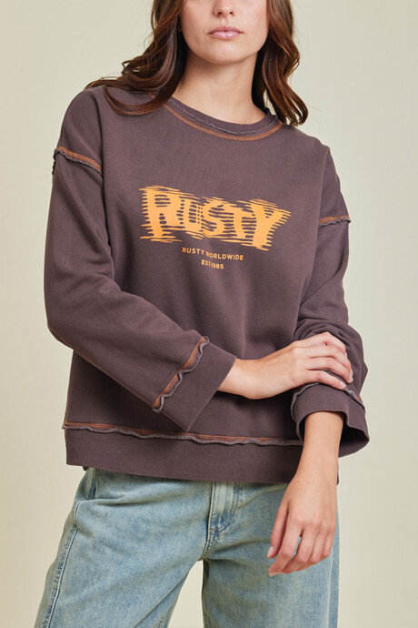 SWEATER DENEB RUSTY Marrón