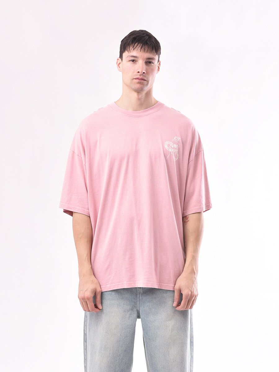 REMERA DUST - ROSA VIEJO 