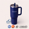 Vaso termico Acero Inox. 1180ml Lincolns Azul