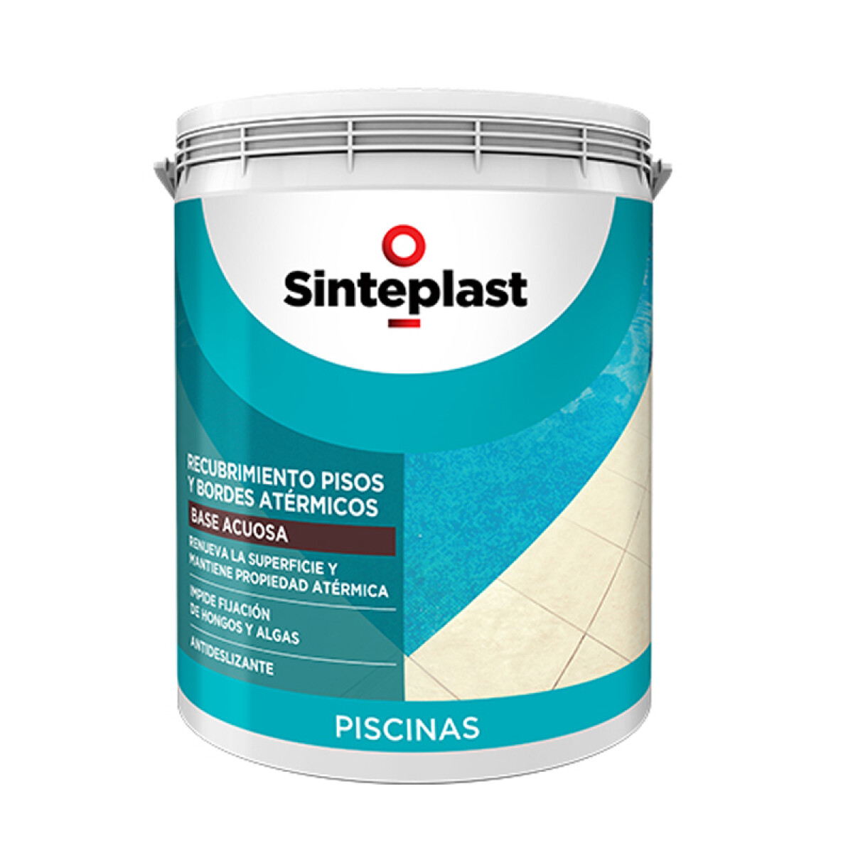 PISOS Y BORDES ATERMICOS PISCINAS ARENA 4LT SINTEPLAST ++ - N/a 
