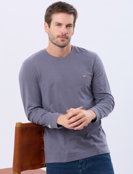 REMERA LISA DE ALGODÓN Indigo