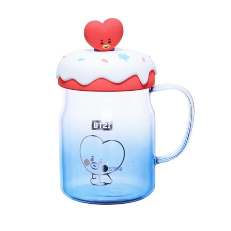 Taza vidrio BT21 baby 640ml Tata