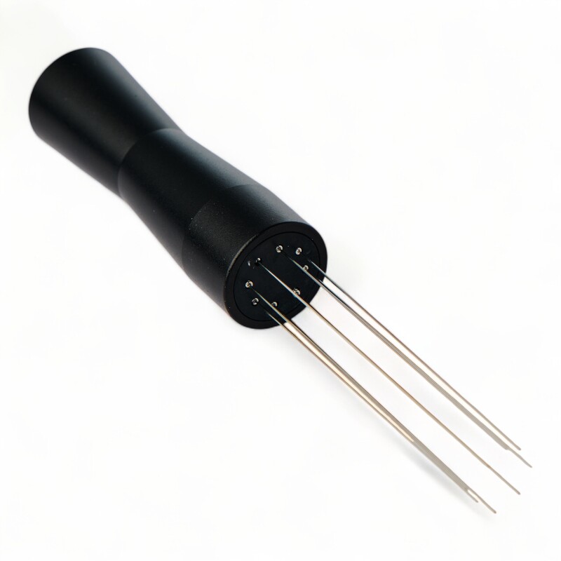 Wdt Distribuidor De 8 Agujas Pinchitos Barista Café Stirrer Negro