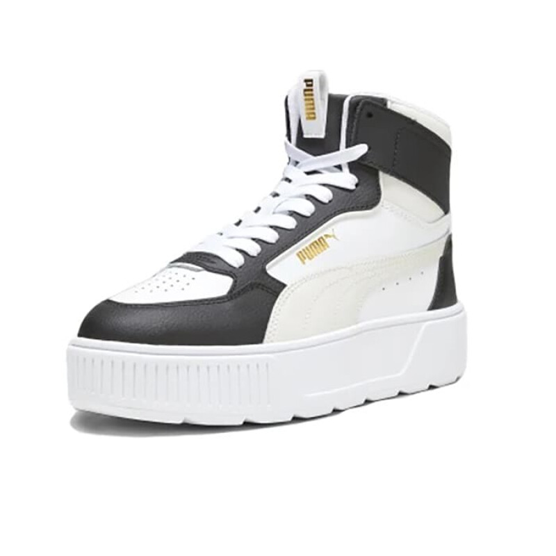 Championes Puma Karmen Rebelle Mid de Mujer - 387213 11 Blanco-negro