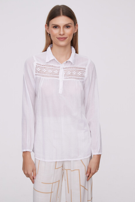 Blusa Endexa Blanco