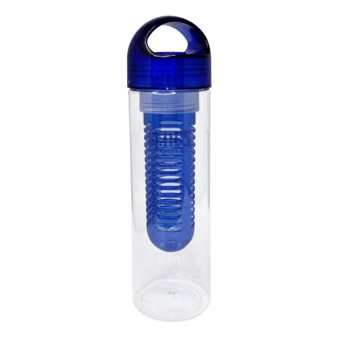 Botella Agua Con Infusor De Rusee 730 Ml Deporte Fruta Color Variante Azul