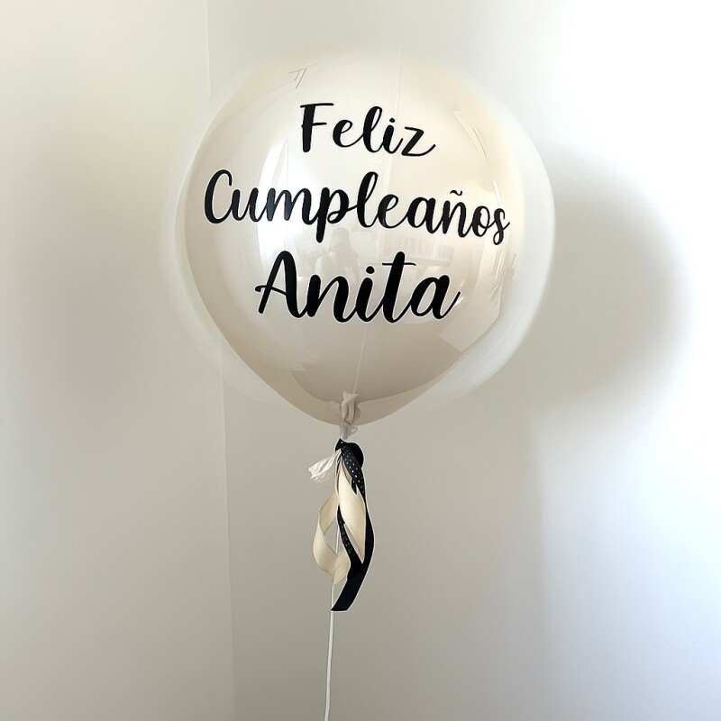 Globo burbuja helio personalizado Globo burbuja helio personalizado
