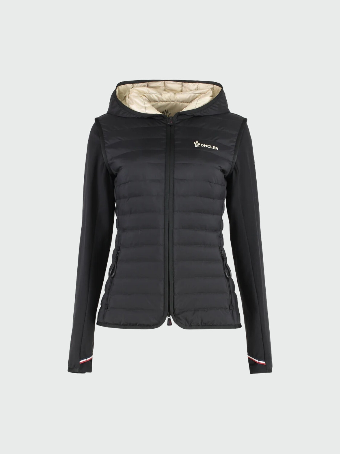MONCLER - Campera Maglia Negro
