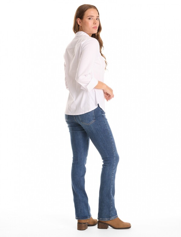 Camisa Entallada BLANCO