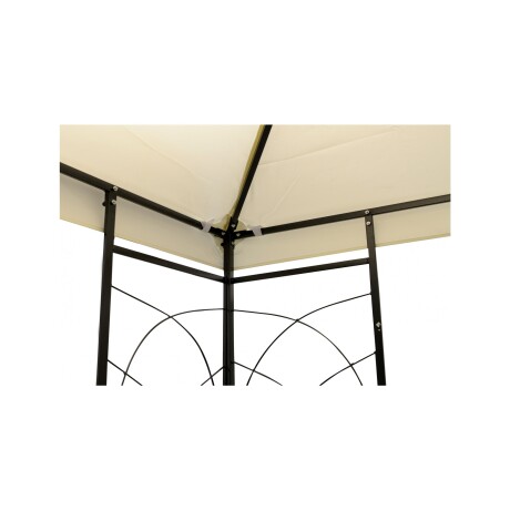 GAZEBO NATURAL/BEIGE ACERO Y POLIESTER TP078