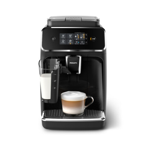 Cafetera Philips Grind & Brew HD7767 automática negra y metal expreso 230V