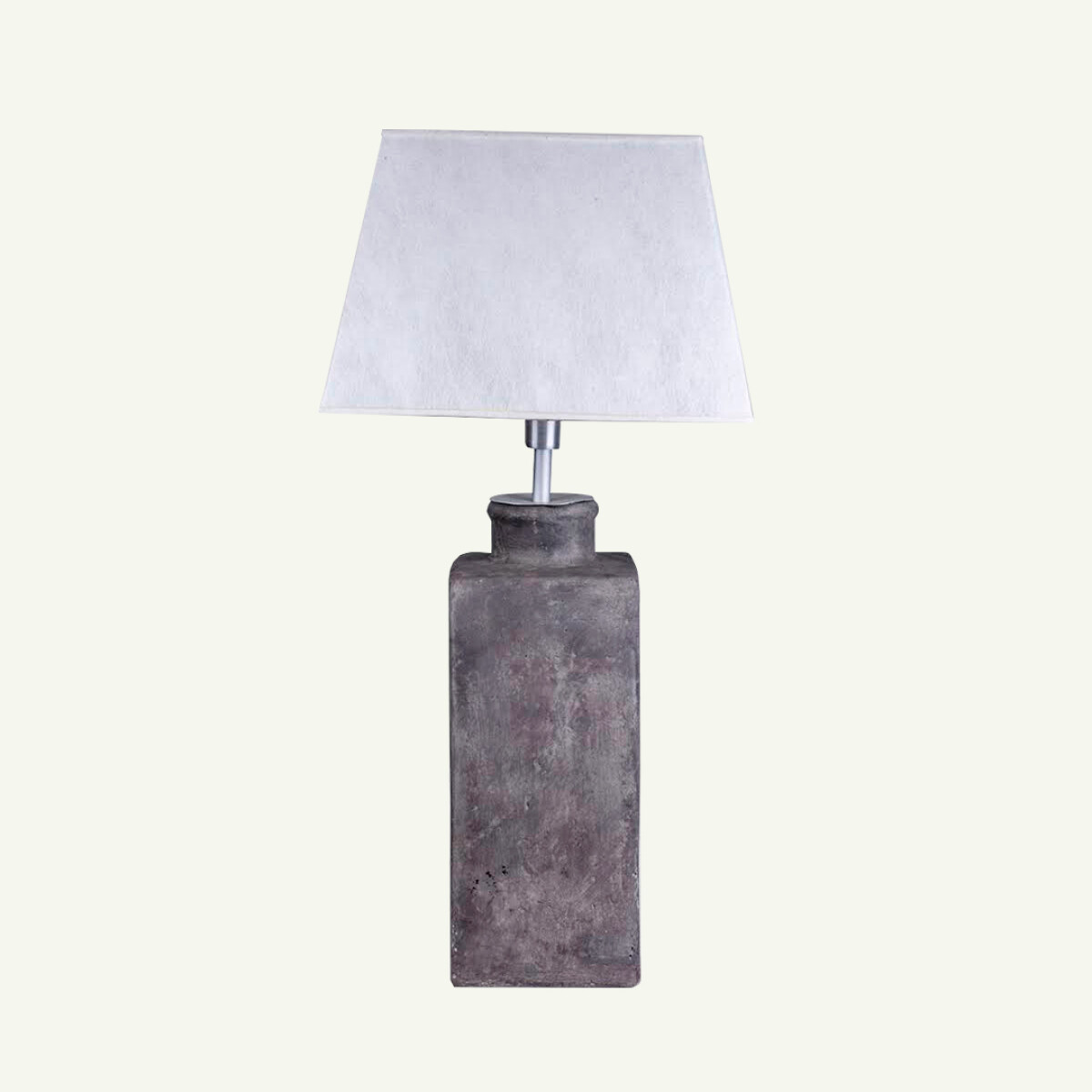 Lámpara de mesa cemento 