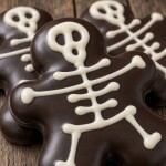 Galletas Halloween con forma de Esqueleto Galletas Halloween con forma de Esqueleto