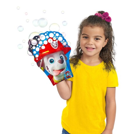 Guante burbujero juguete Paw Patrol Rubble