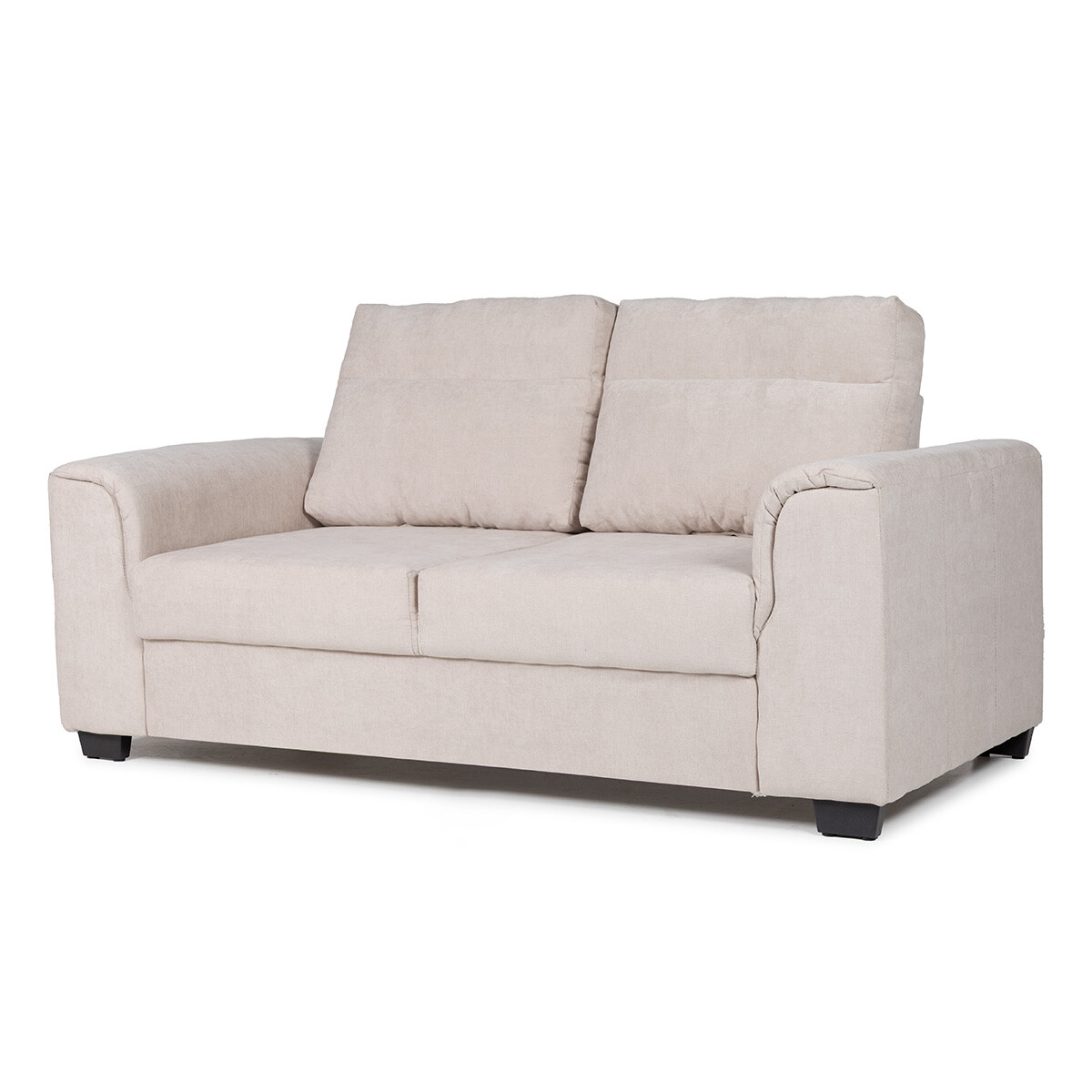 Sofá Aston (Outlet) - Tela Microfibra - 2 cuerpos - Berlin 02 (Beige) 