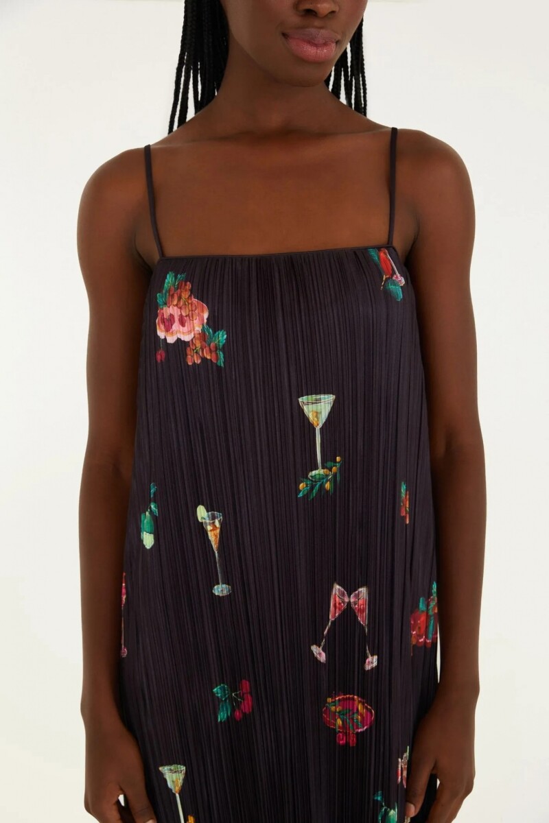 VESTIDO LARGO Marron