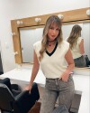 Chaleco Nina Crudo
