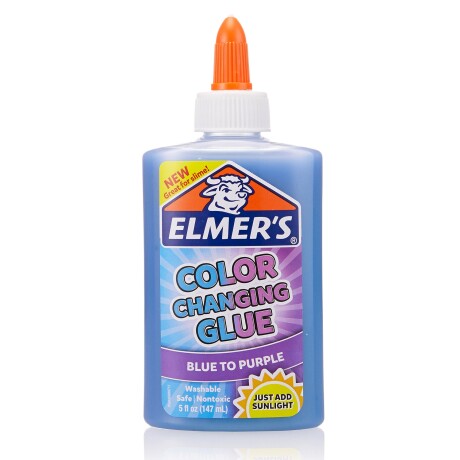 Cascola ElmerÂ´s Slime cambia de color Azul