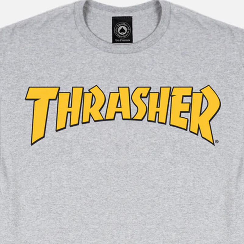 Remera Thrasher Cover Logo - Gris Remera Thrasher Cover Logo - Gris