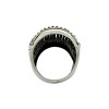 Anillo Calado-Plata y Oro-Piedra Zirconia-AN5401 conpiedra
