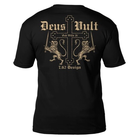 Remera con diseño militar God Wills It