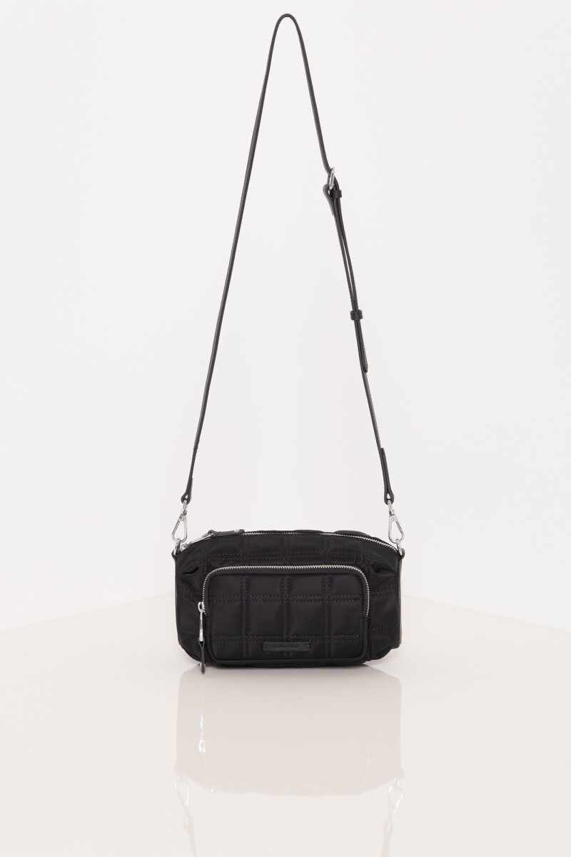 BANDOLERA BOSTON GRID Negro