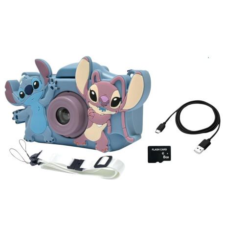 Cámara de fotos Lexibook Digital Multifuncional Recargable Stich