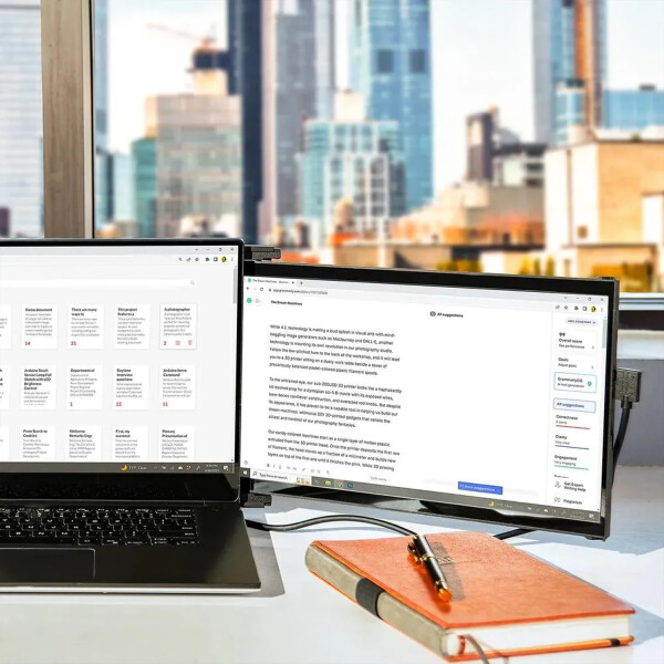 Monitor Portátil Mobile Pixels Duex Max 14.1" Fhd MONITOR PORTATIL MOBILE PIXELS DUEX MAX