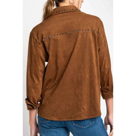 Camisa Gamusa Vegana Camel