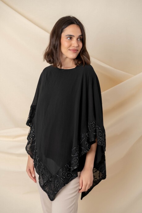 BLUSA ERIDANI Negro