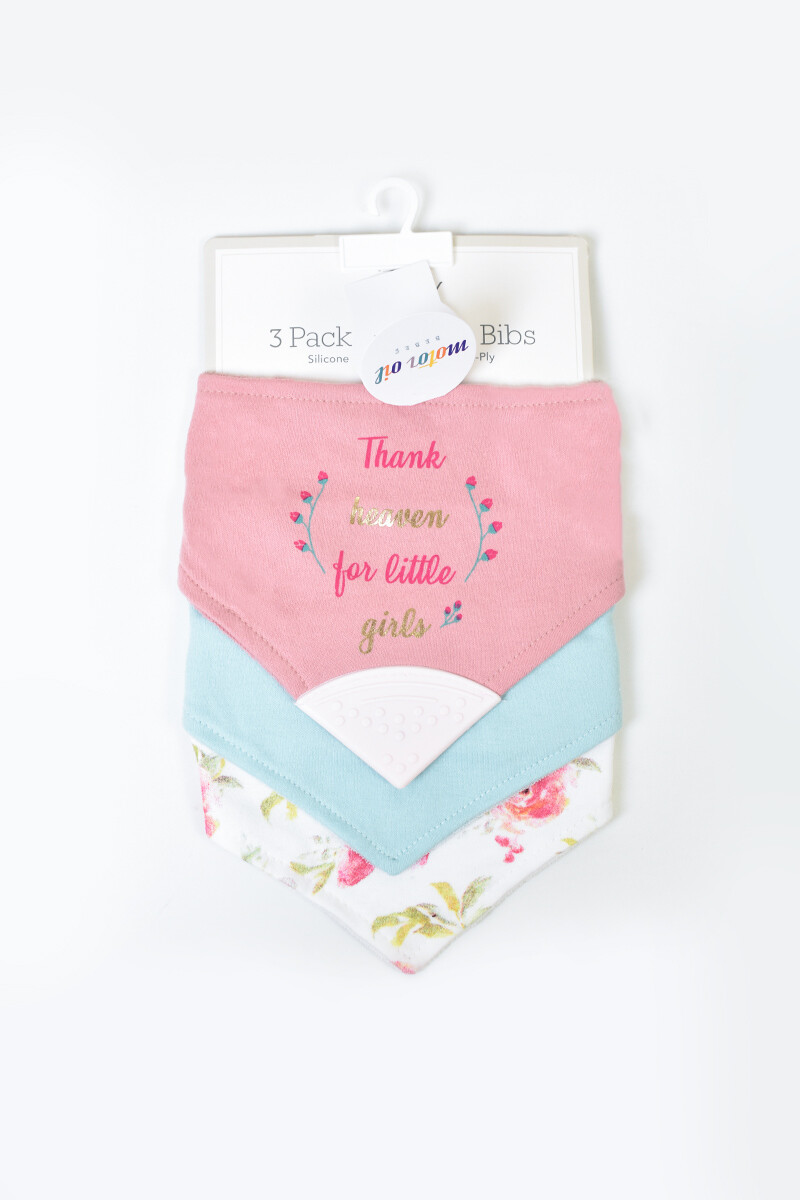 Baberos bandana - Pack x3 