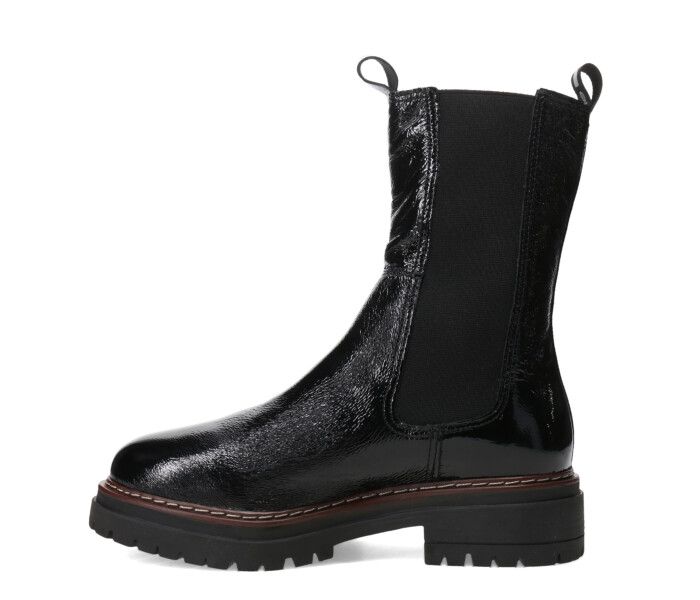 Bota chelsea con elasticos 350923 Preto