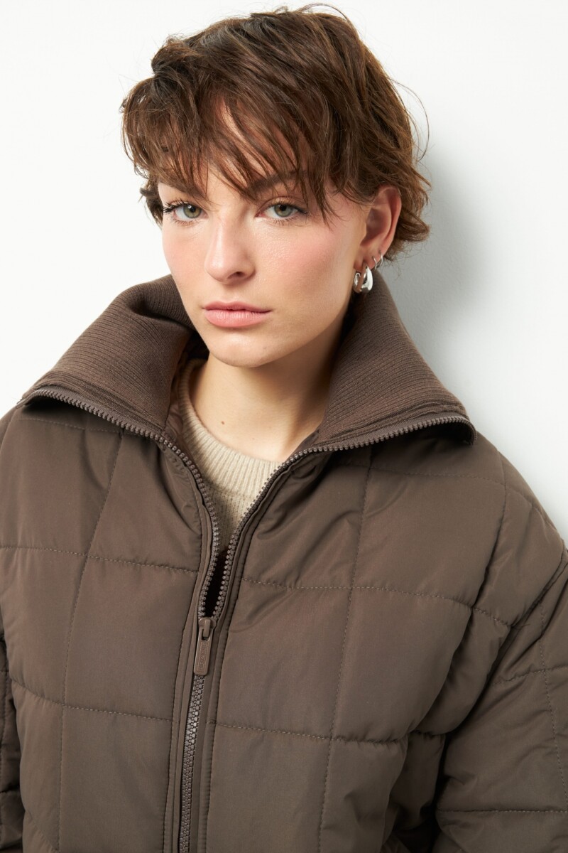 CAMPERA QUEENIE - Cemento 