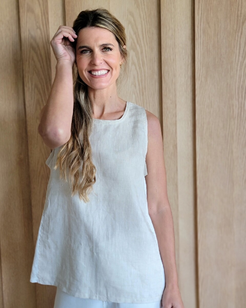 Musculosa Dracena - Beige Melange 