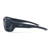 Lentes De Sol Arye Polarizados Con Armazón Brillante Para Protección Visual UV Negro Brillante
